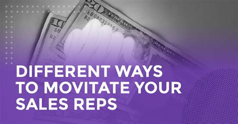 best ways to motivate sales reps